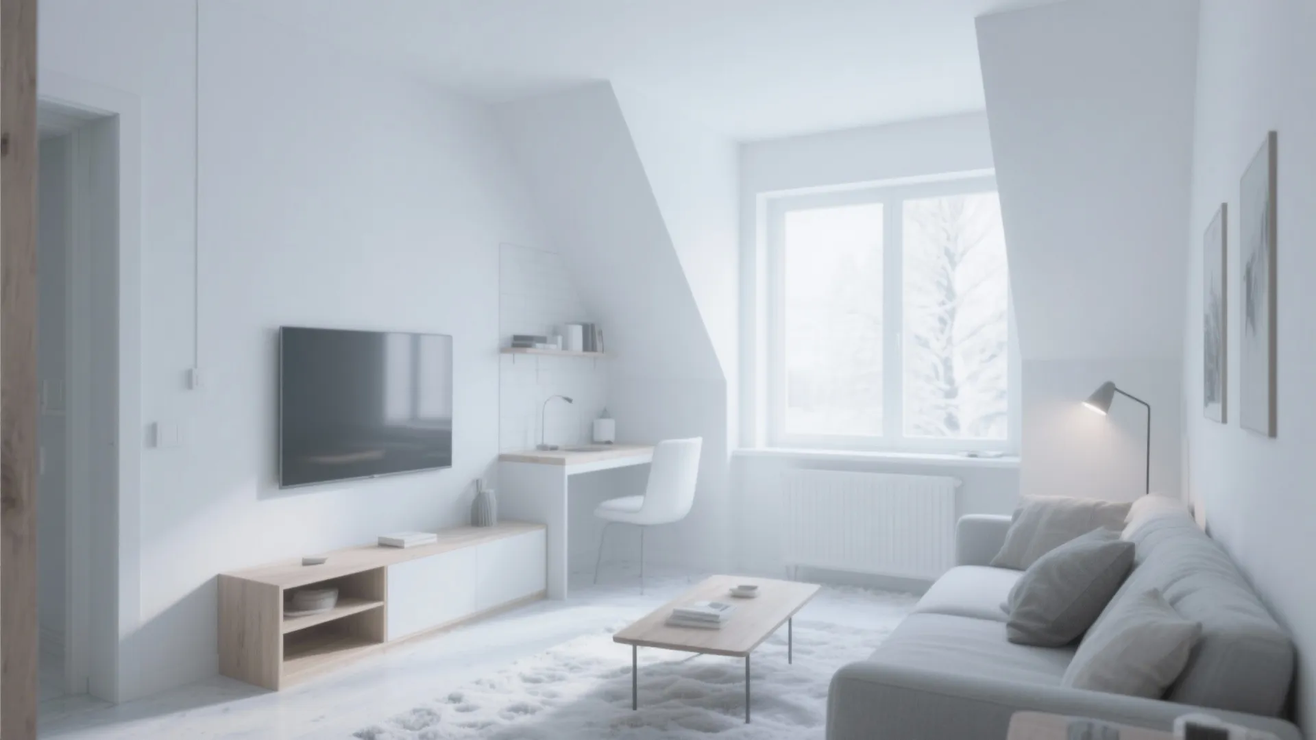 4. Snowbound (SW 7004) — cool and calm for modern minimalism