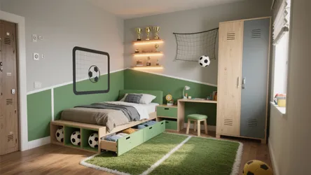 5 Soccer Bedroom Decor Ideas for Small Rooms