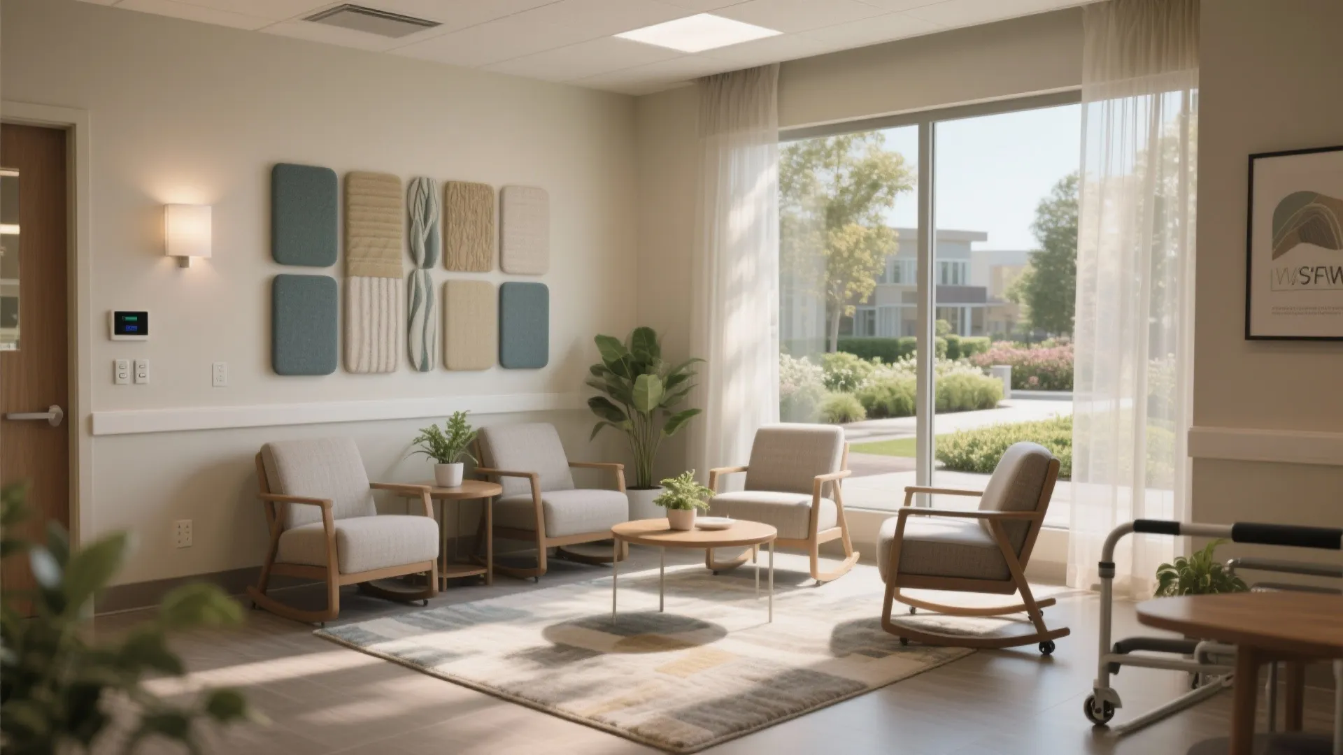 5) Social nooks, acoustic comfort, and tech that disappears