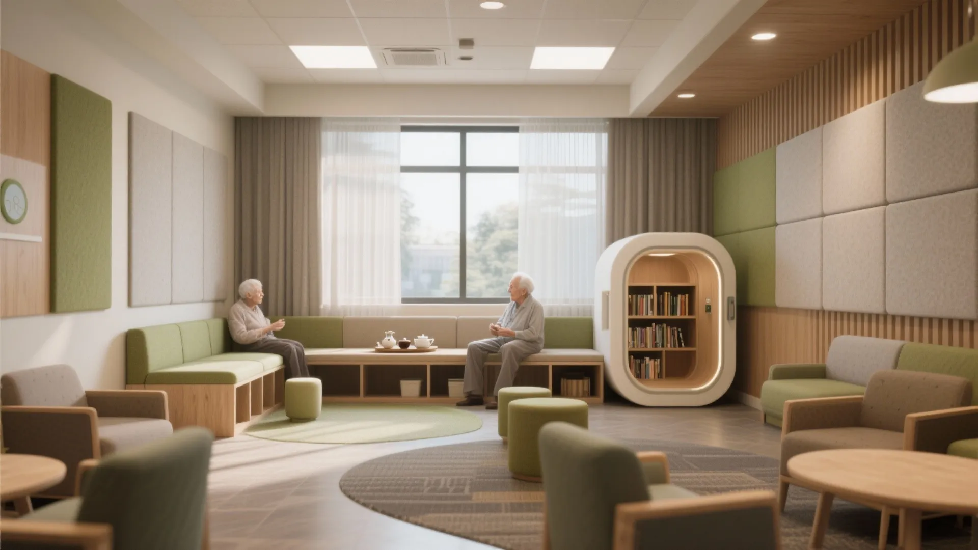 Social Nooks & Privacy Layers