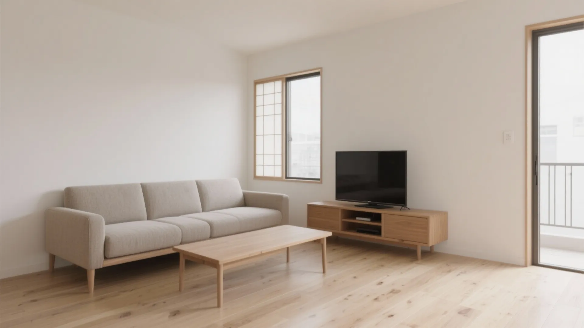 リビング側は“45度の抜け”を作ると大阪・京都でも広く見える