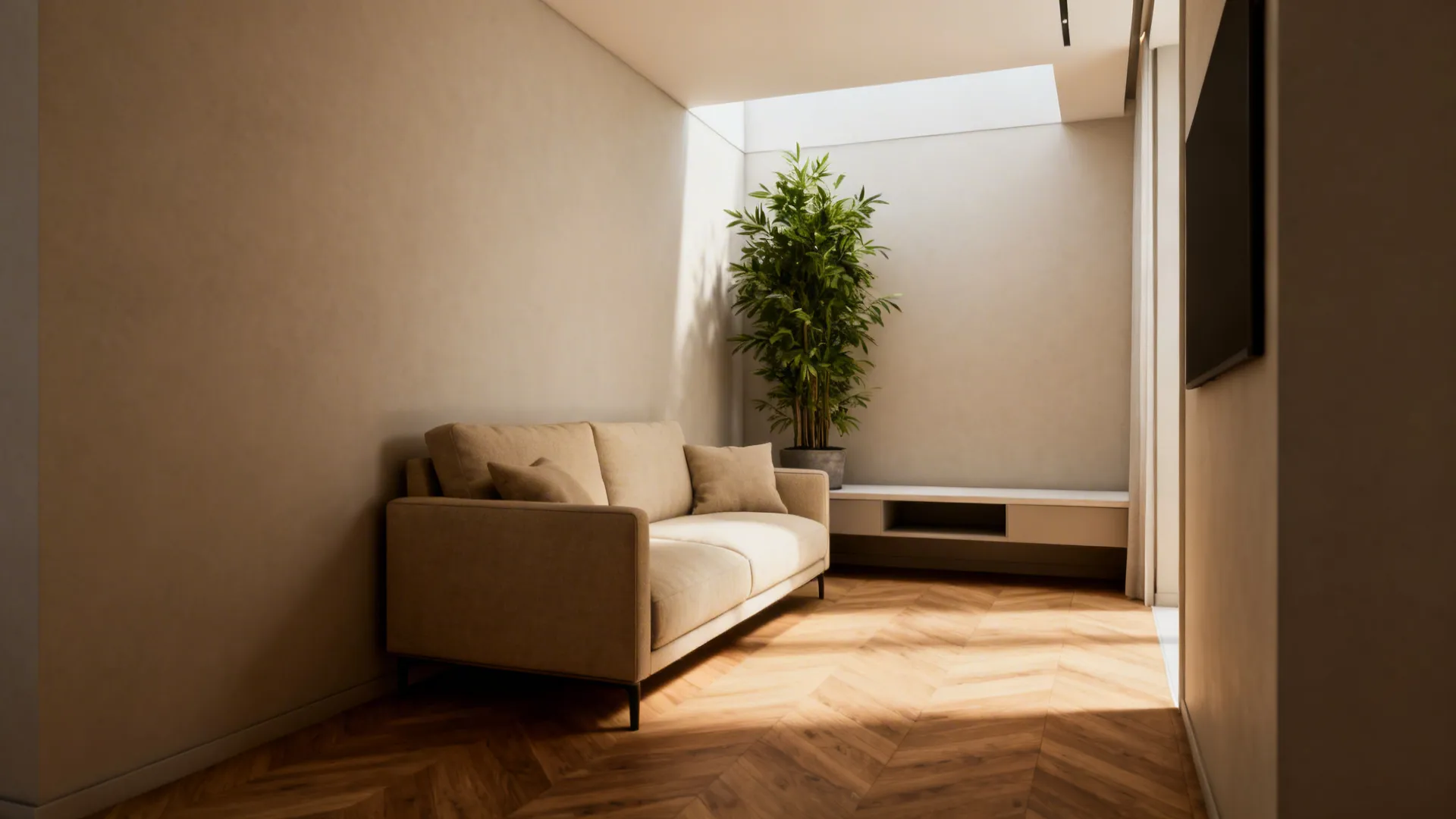 1. Anchor with a supportive sofa placement