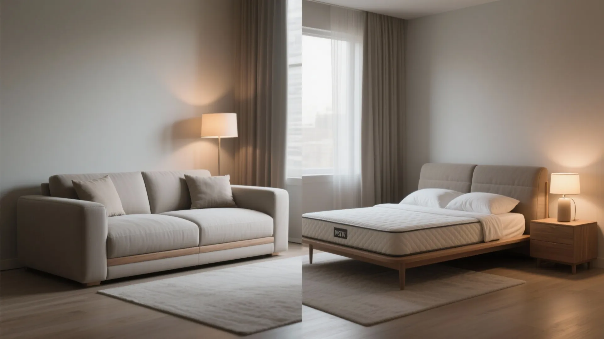 3. Convertible sofa bed