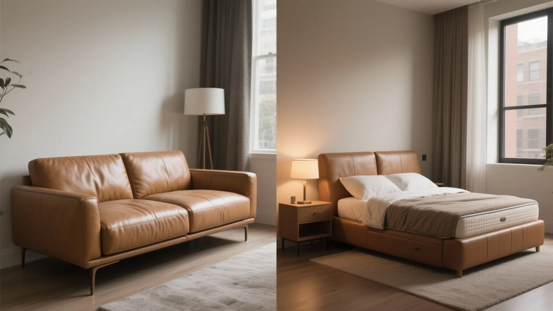 Leather Sofa Beds: Dual-Purpose Seating and Sleeping