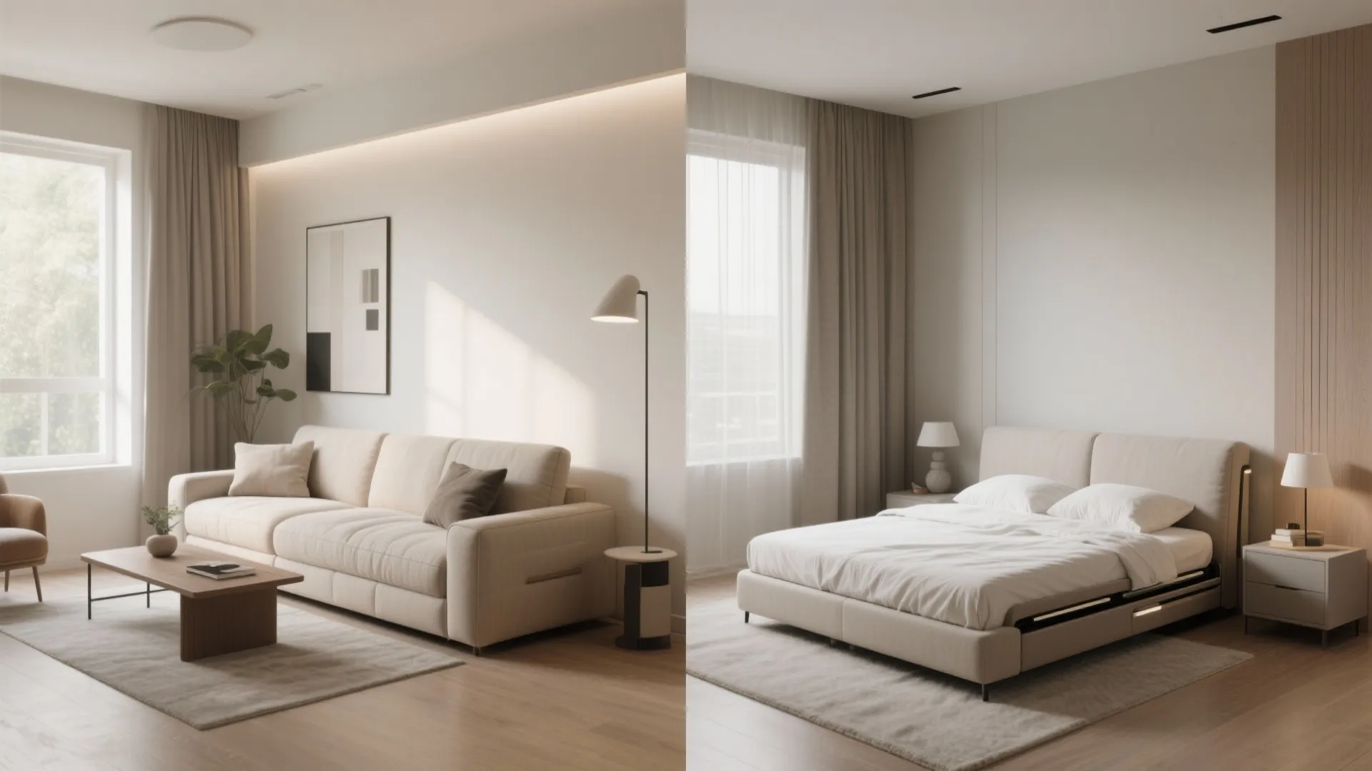 Multi-functional sofa bed