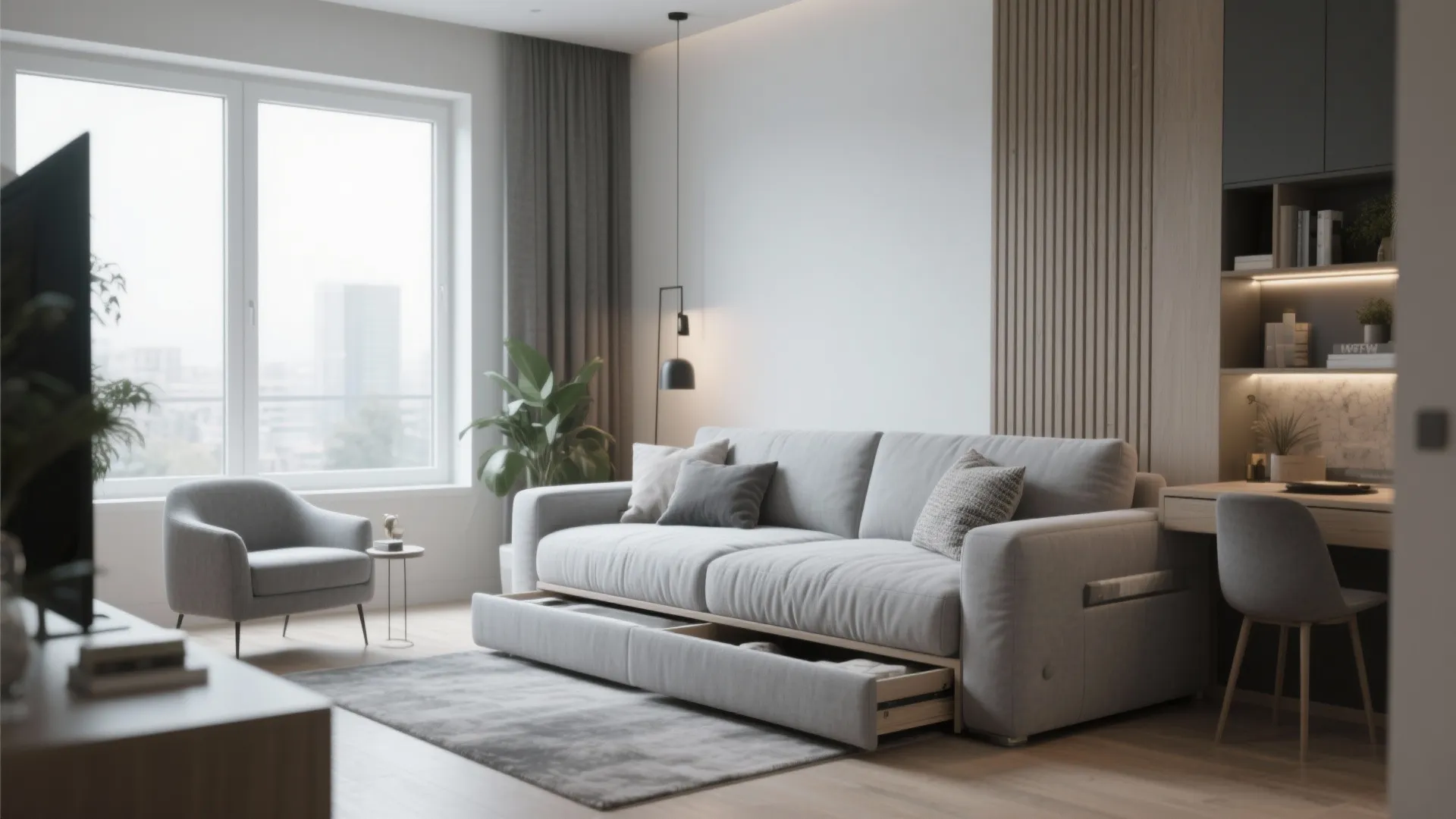 4. Multi-Functional Sofa Bed