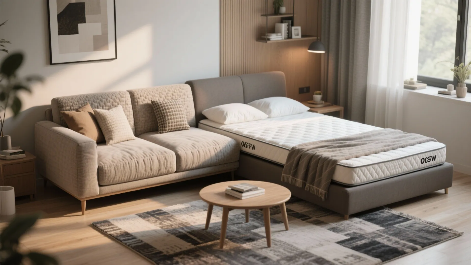 3. Sofa beds and daybeds for studio flexibility