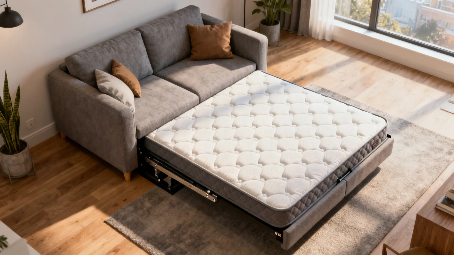 3. Convertible Sofa Bed