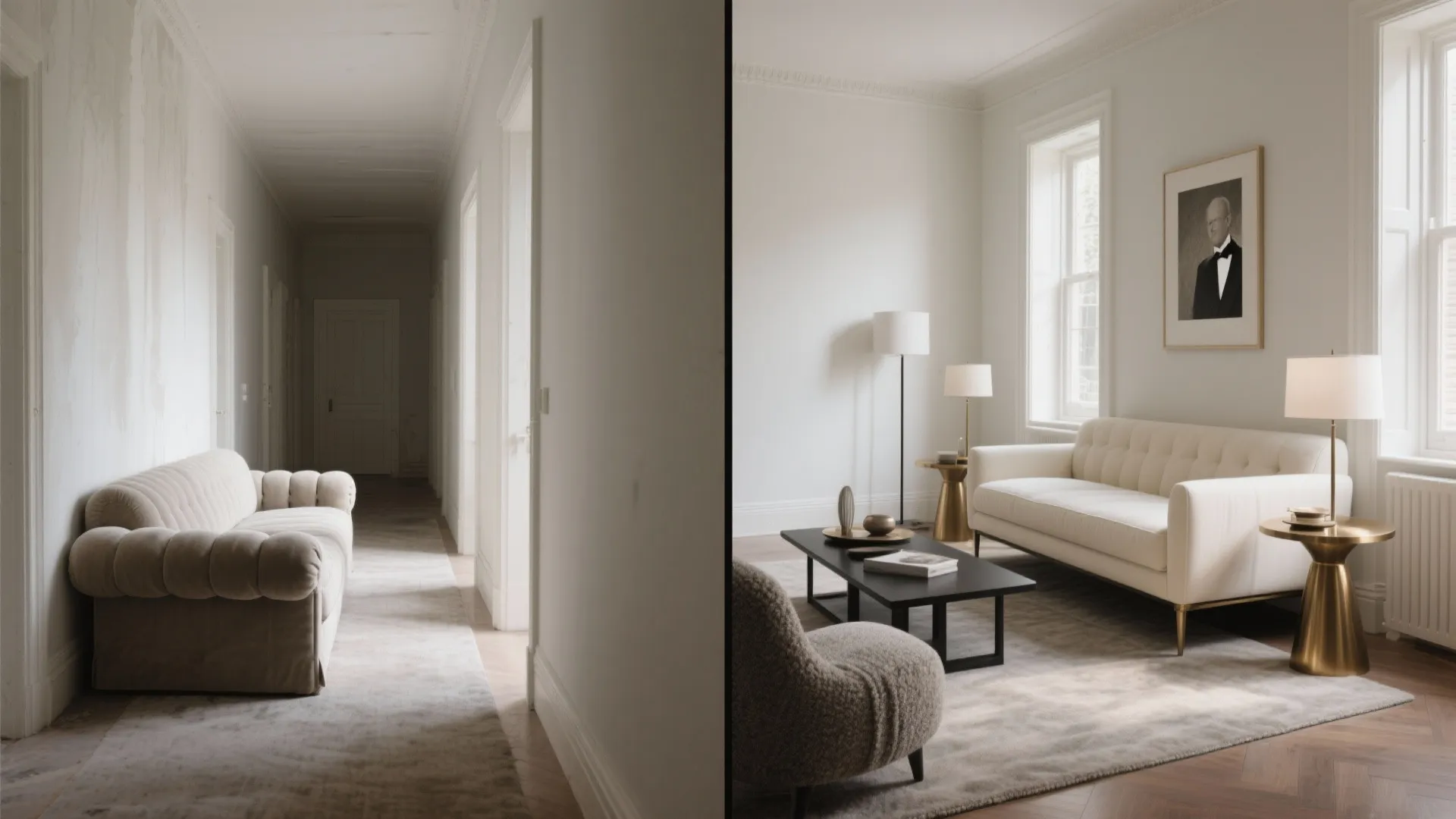 2) Transitional Furniture, Luxe Details