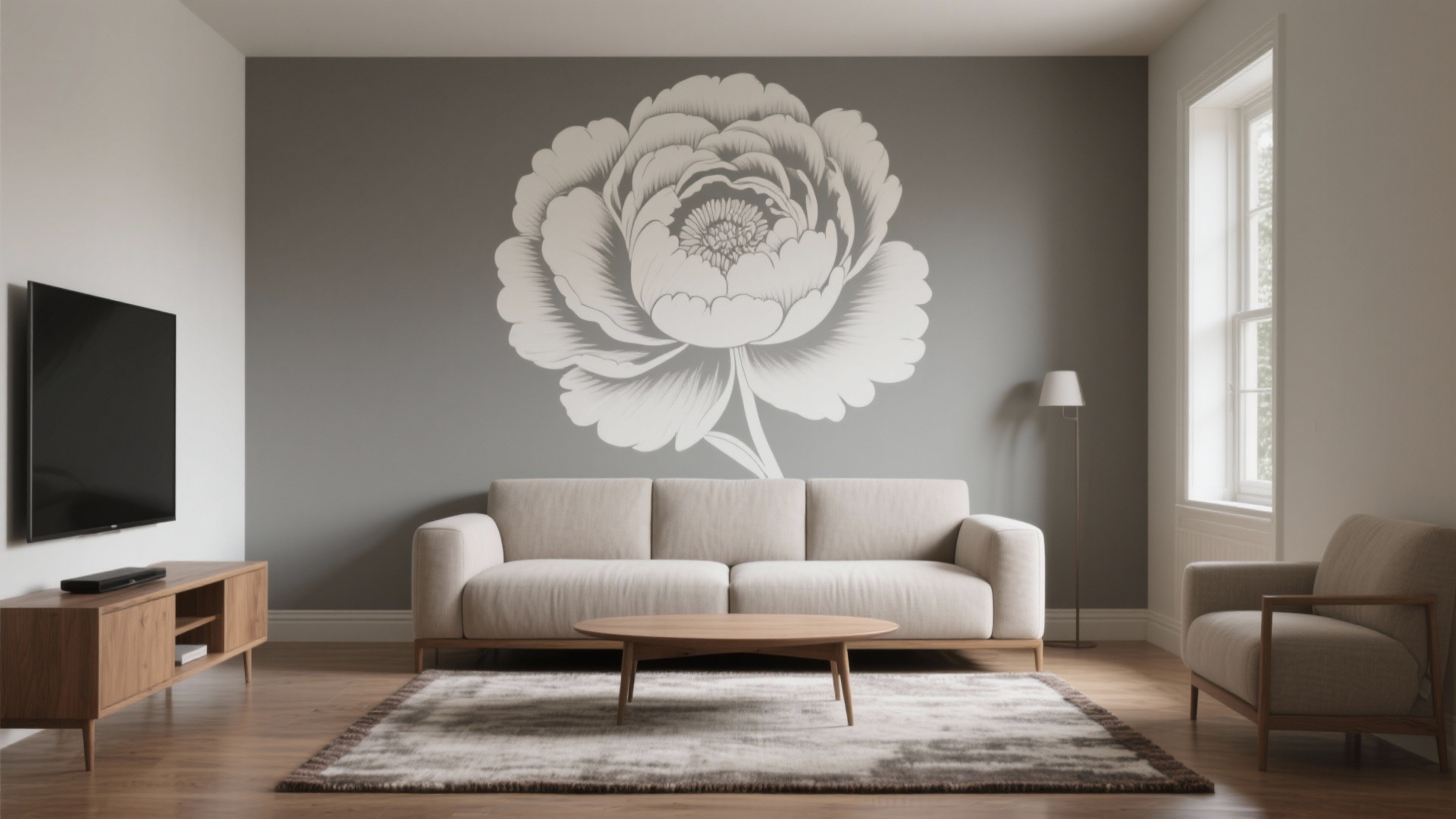 Pop Flower Design on Wall: 5 Bold Ideas