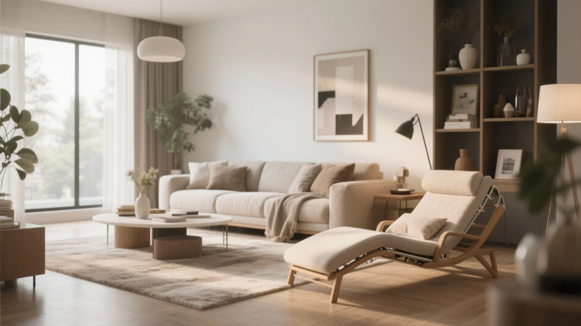 5. Sofa Plus Chaise Lounge Combo