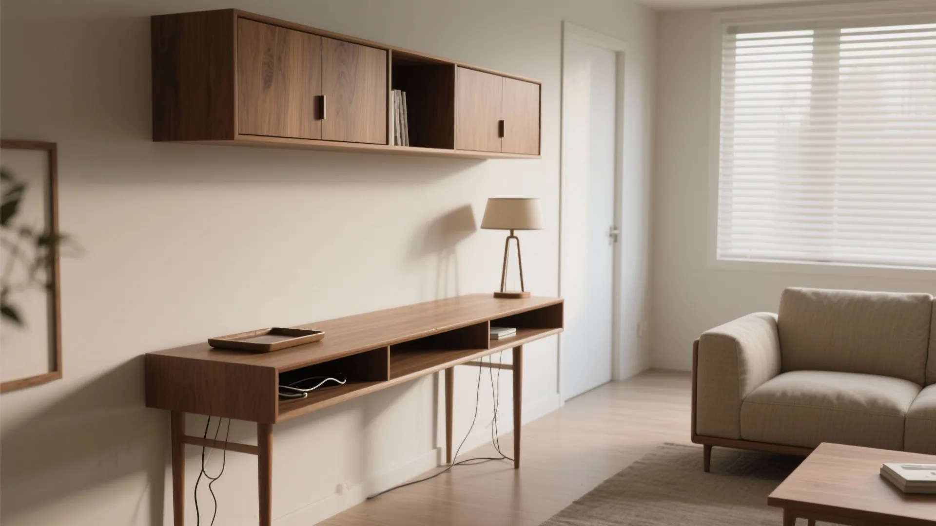 Desk in Small Living Room: 5 Creative Ideas: Smart, space-saving desk solutions I’ve used in tiny living rooms — practical, stylish, and budget-aware