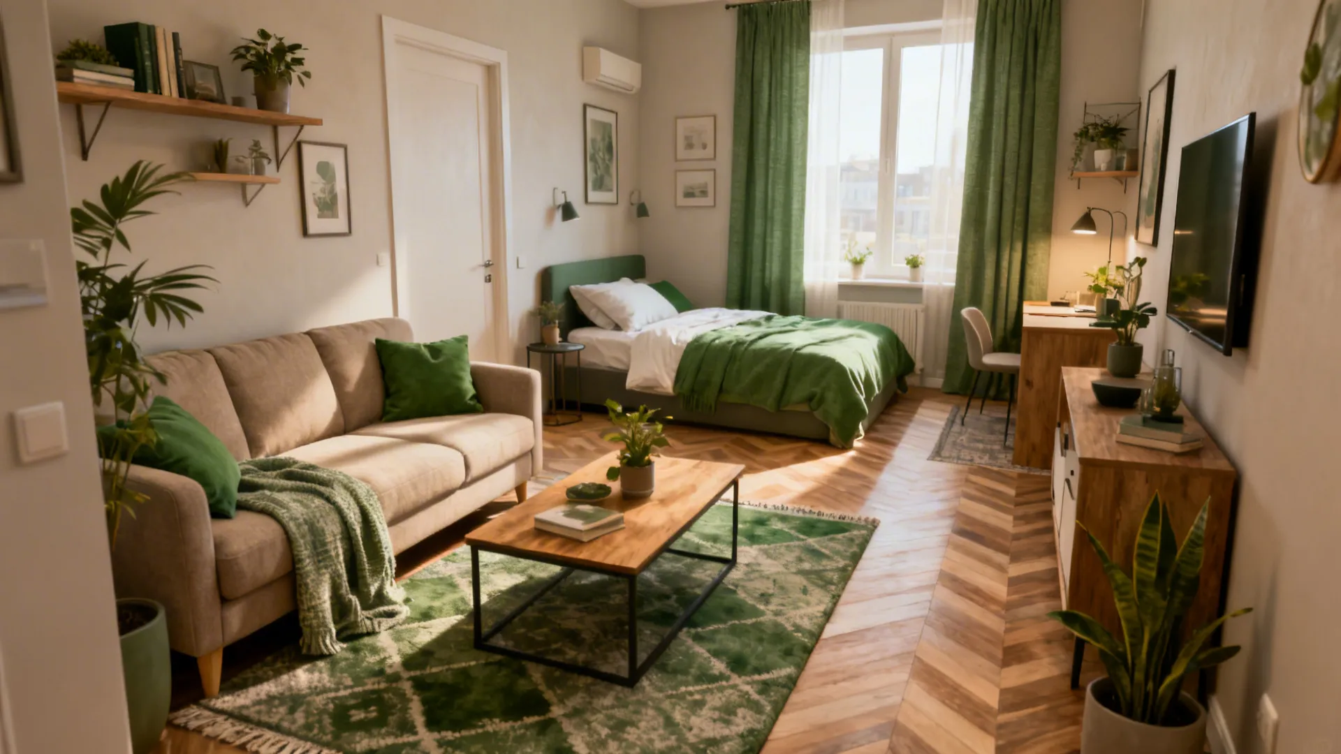 5. Leave circulation space and define zones