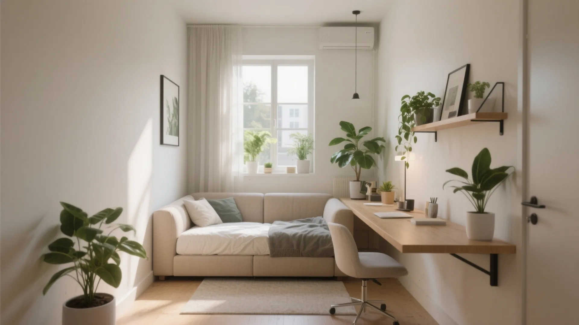 2. Convertible sofa desks