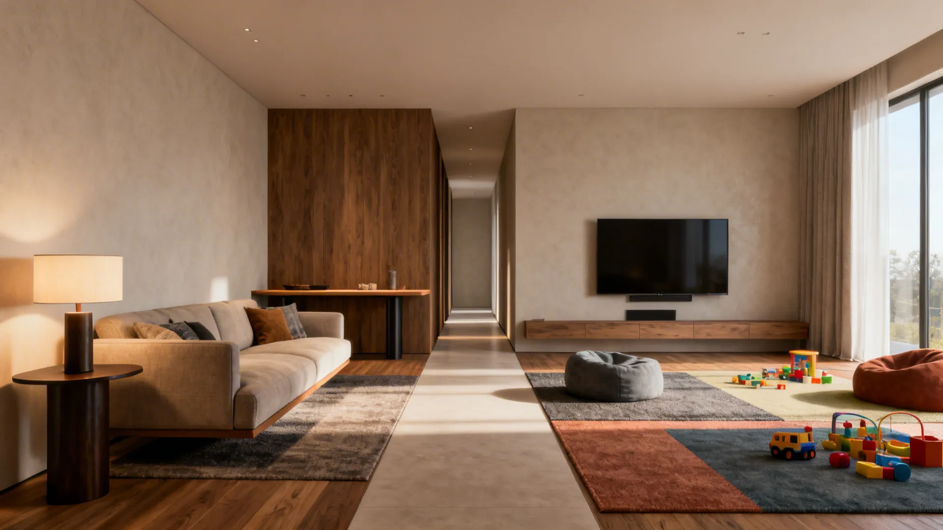 4. Float the sofa away from walls