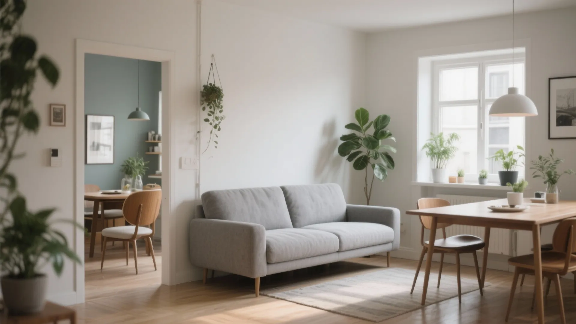 2. Sofa as a Room Divider