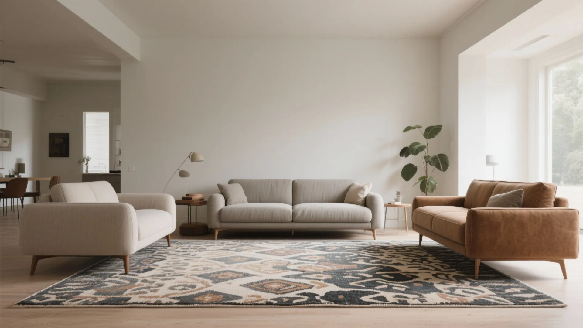 1. Center Stage Under the Sofa Set