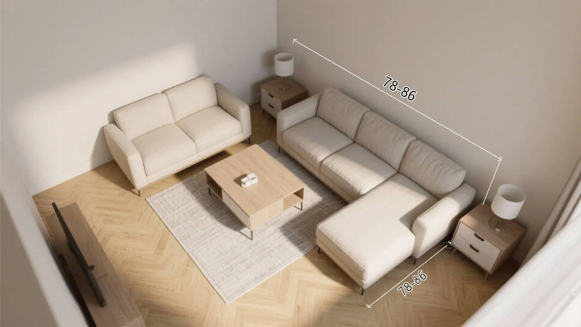 How to choose the right size (the 2:3:8 rule)