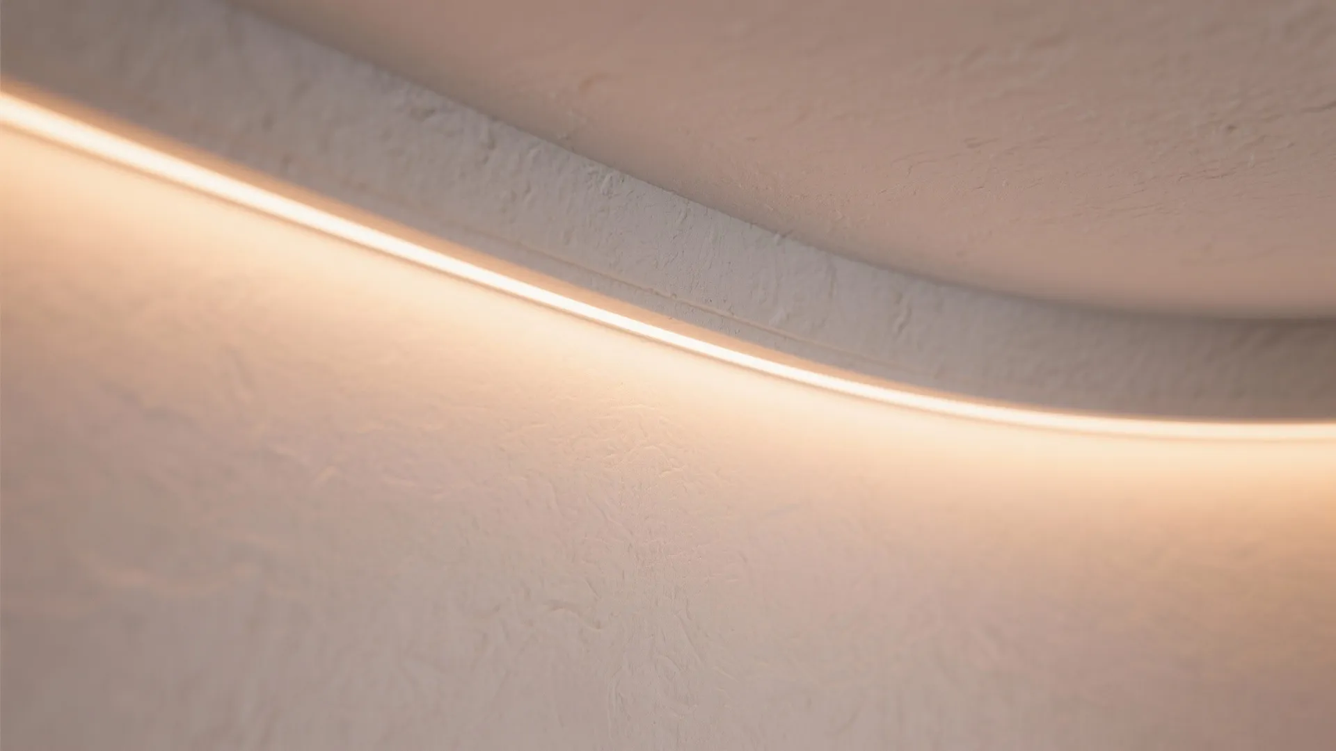 Soft Curved Soffit That Blurs Indoors and Out