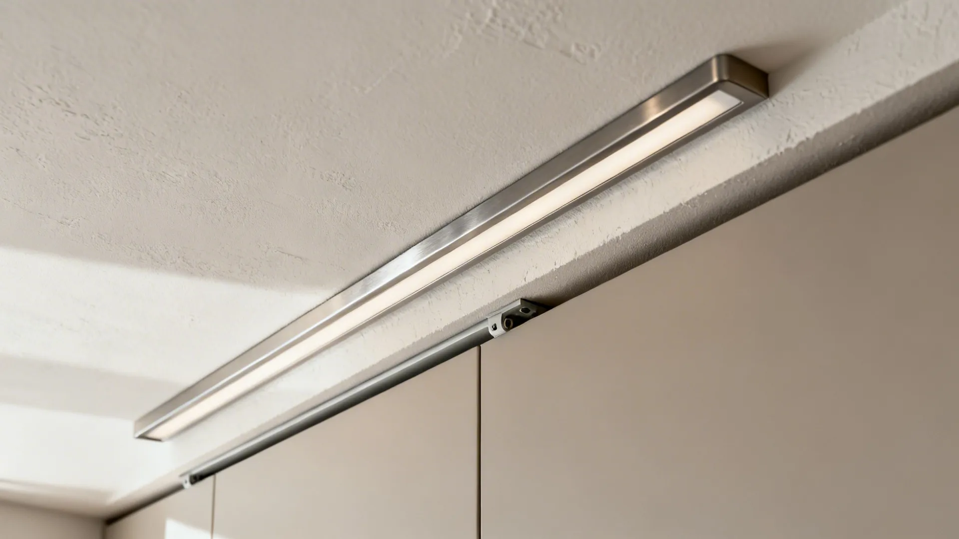 Integrated Ventilation Soffit with Task Rails