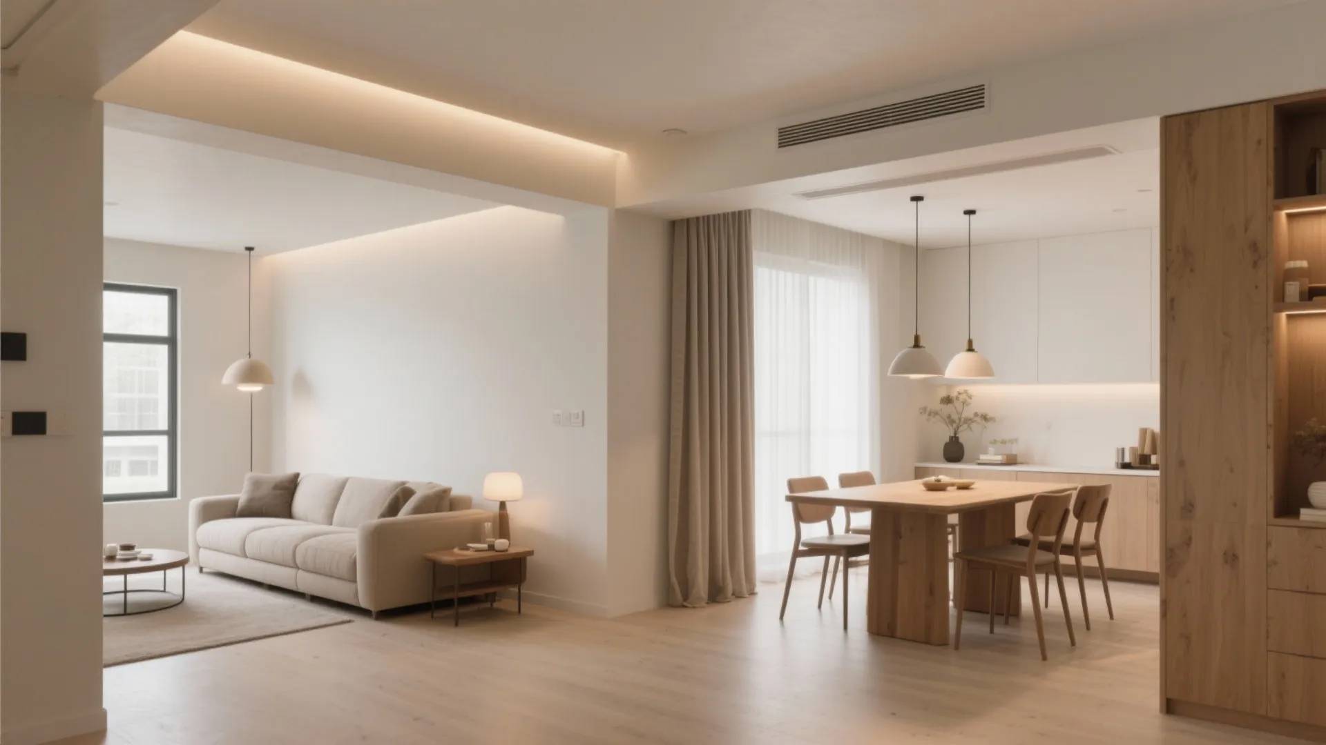 POP Beams and Soffits for Gentle Zoning