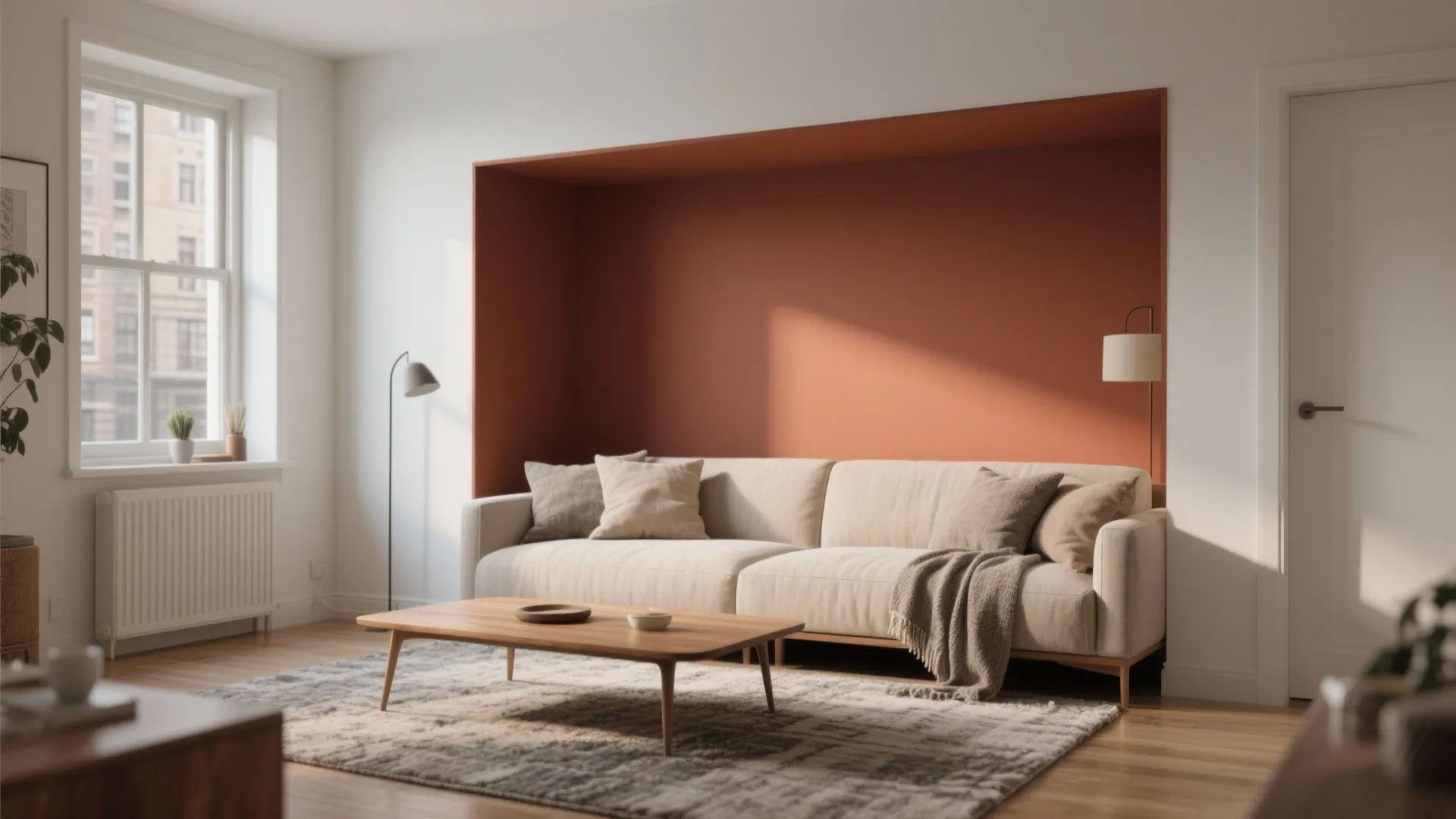 Soft Neutrals with a Bold Accent