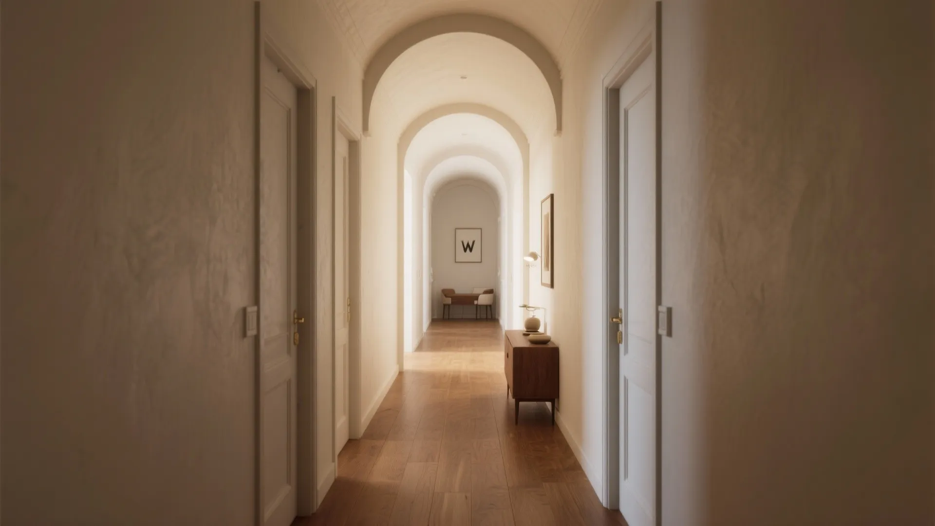 Idea 1: Soft Arches to Frame the Room