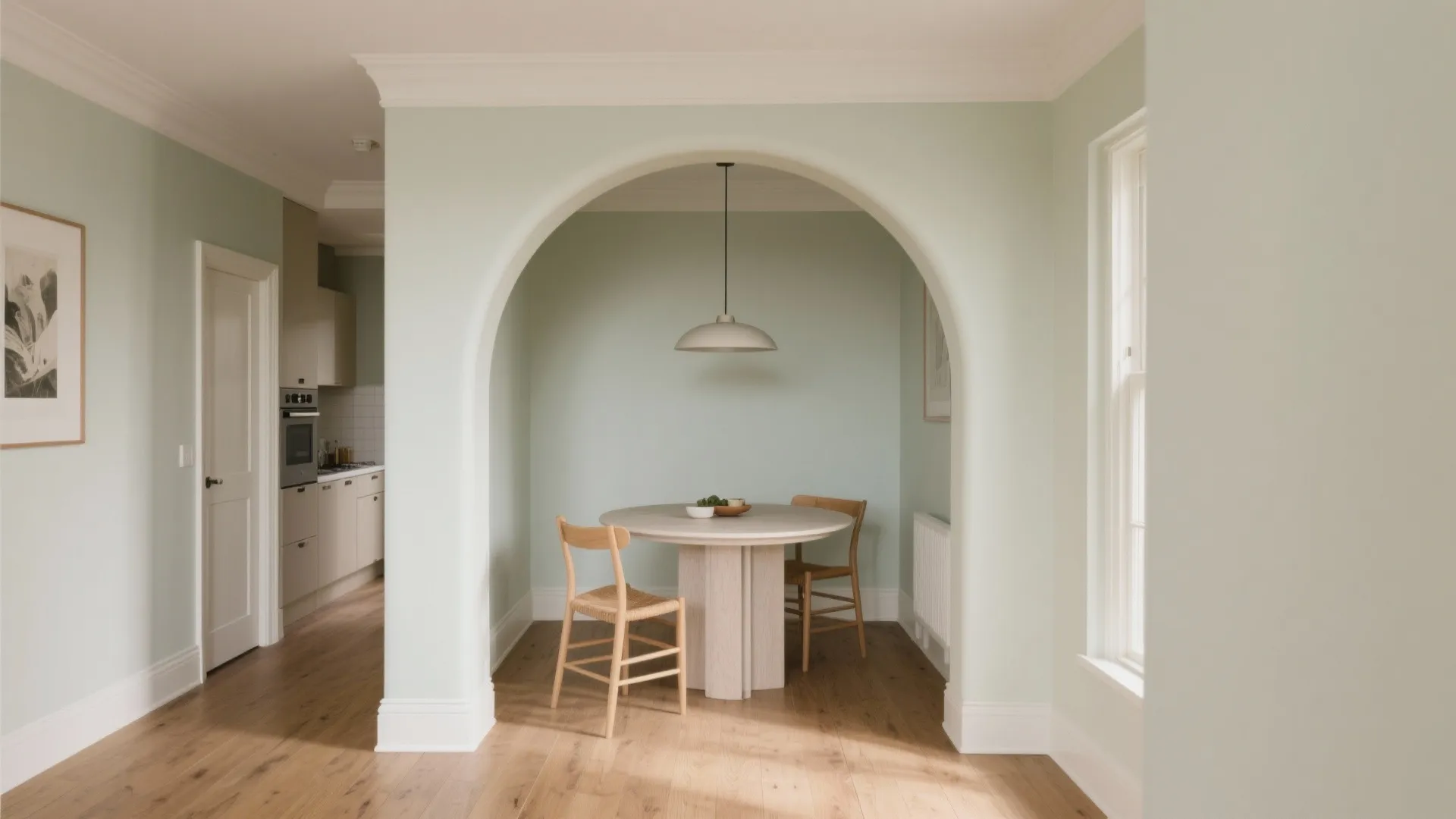 Soft Arch Openings for Seamless Flow