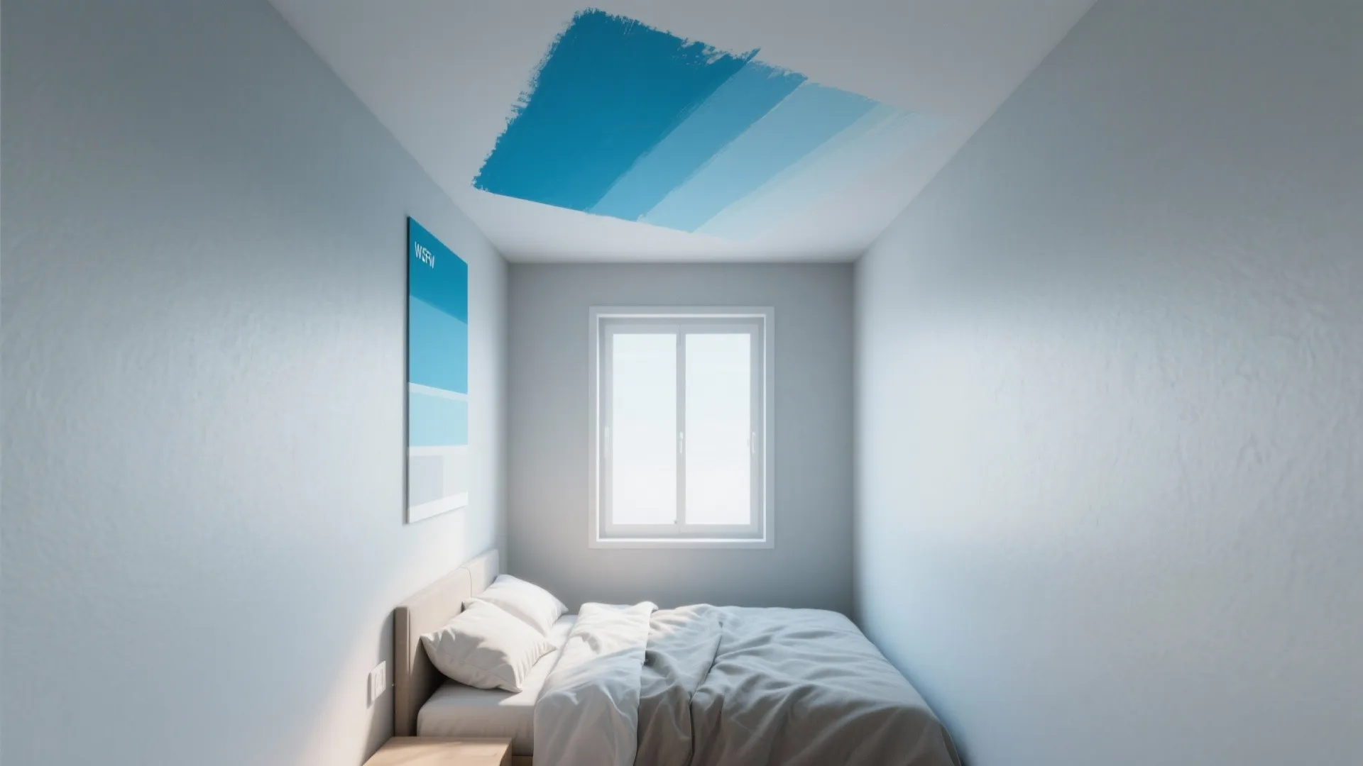 1. Soft Sky Blue to Open the Space