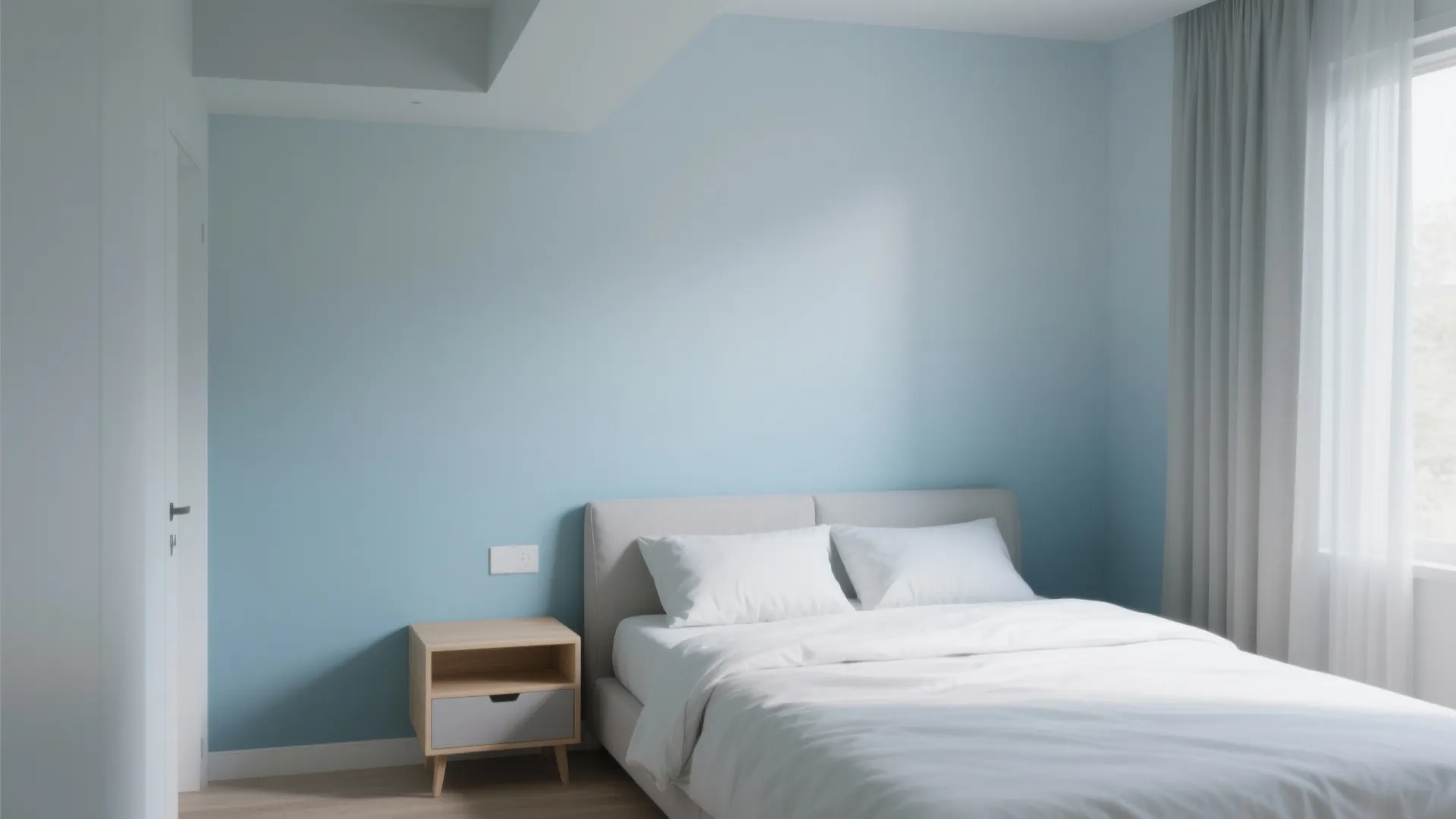 Soft Gradient Blues for a Calm, Airy Backdrop