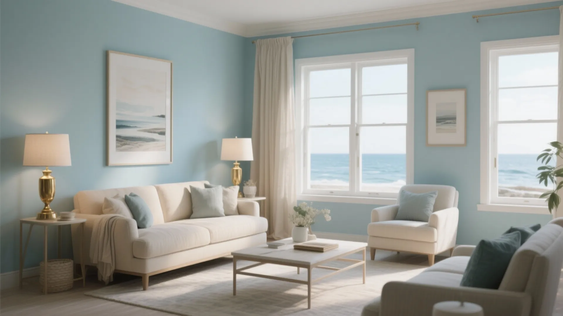 Soft Blue Tranquility