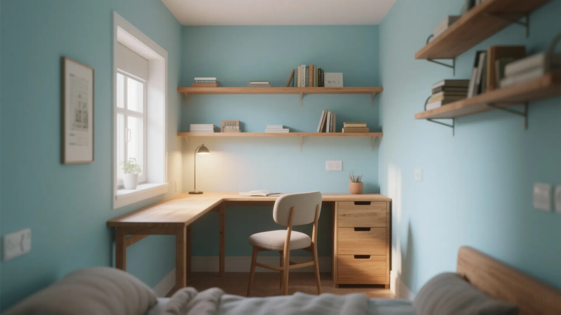 1. Soft Blue for Calm Focus