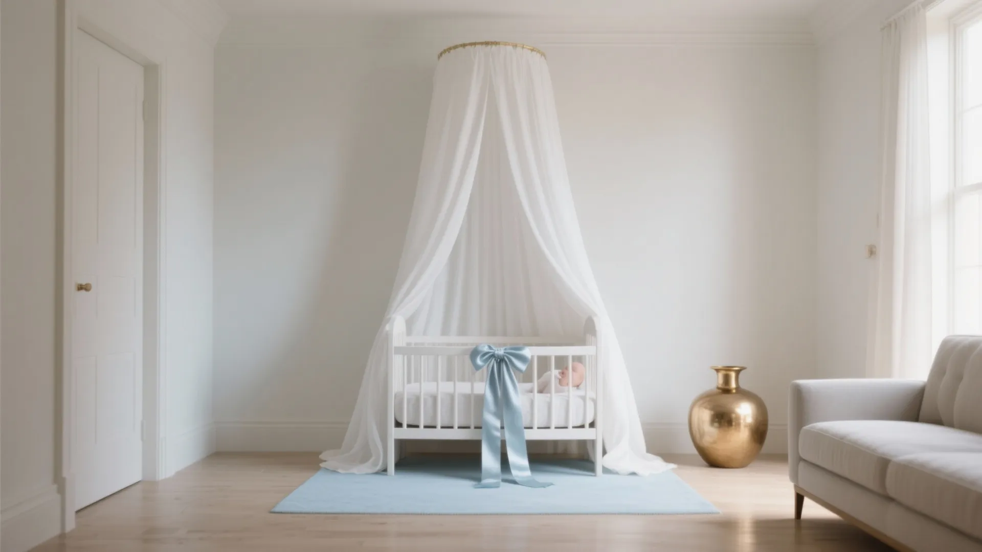 Soft Blue & White Minimal Theme