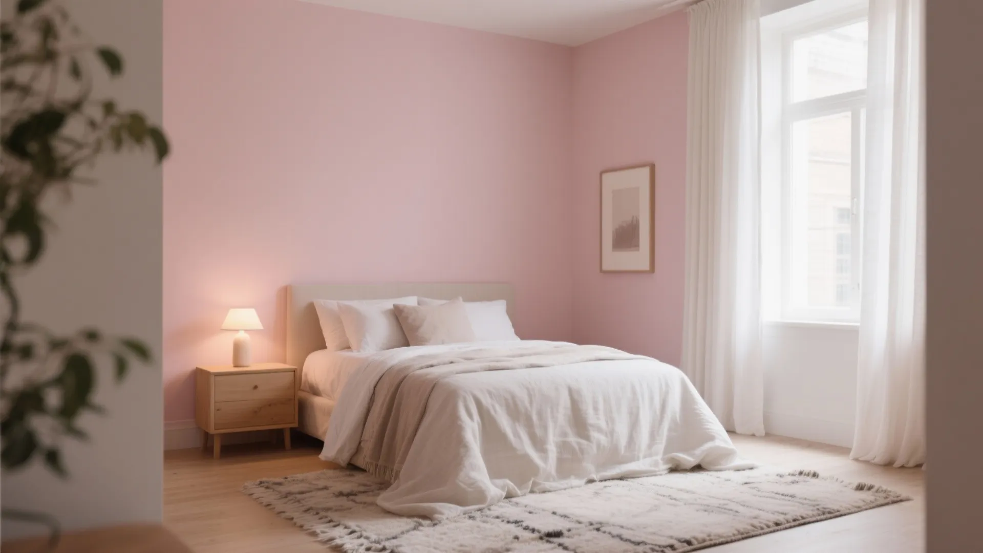 Soft Blush Layering for Light and Calm