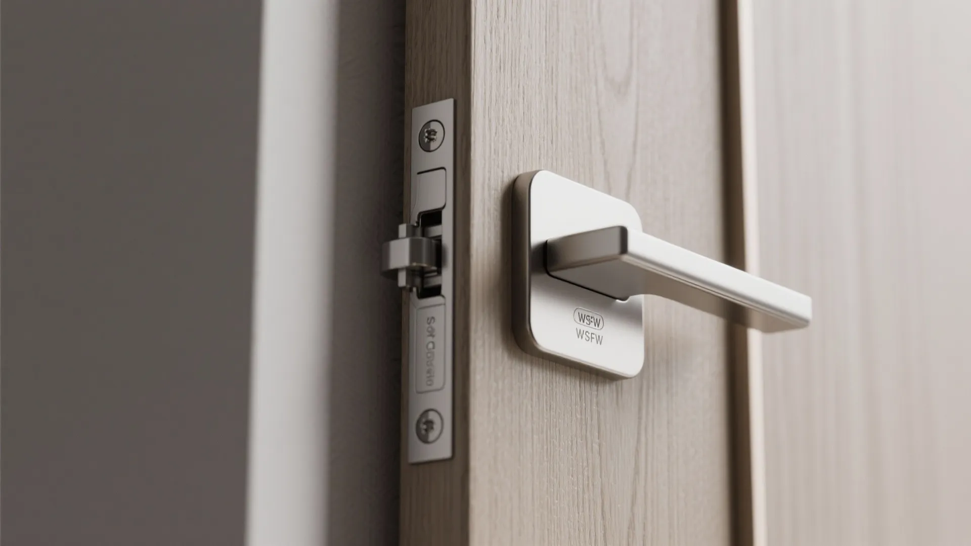 5. Soft-Close Hinged Doors with Slim Profiles — Simple and Effective