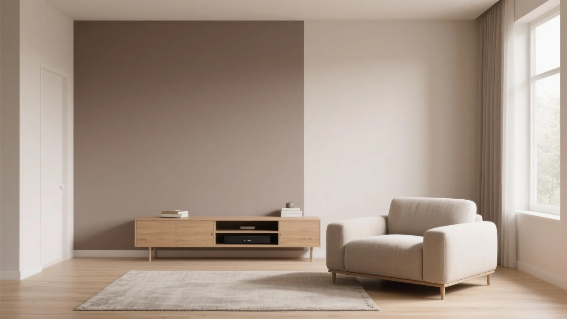 Minimalist Color Blocking with Soft Neutrals