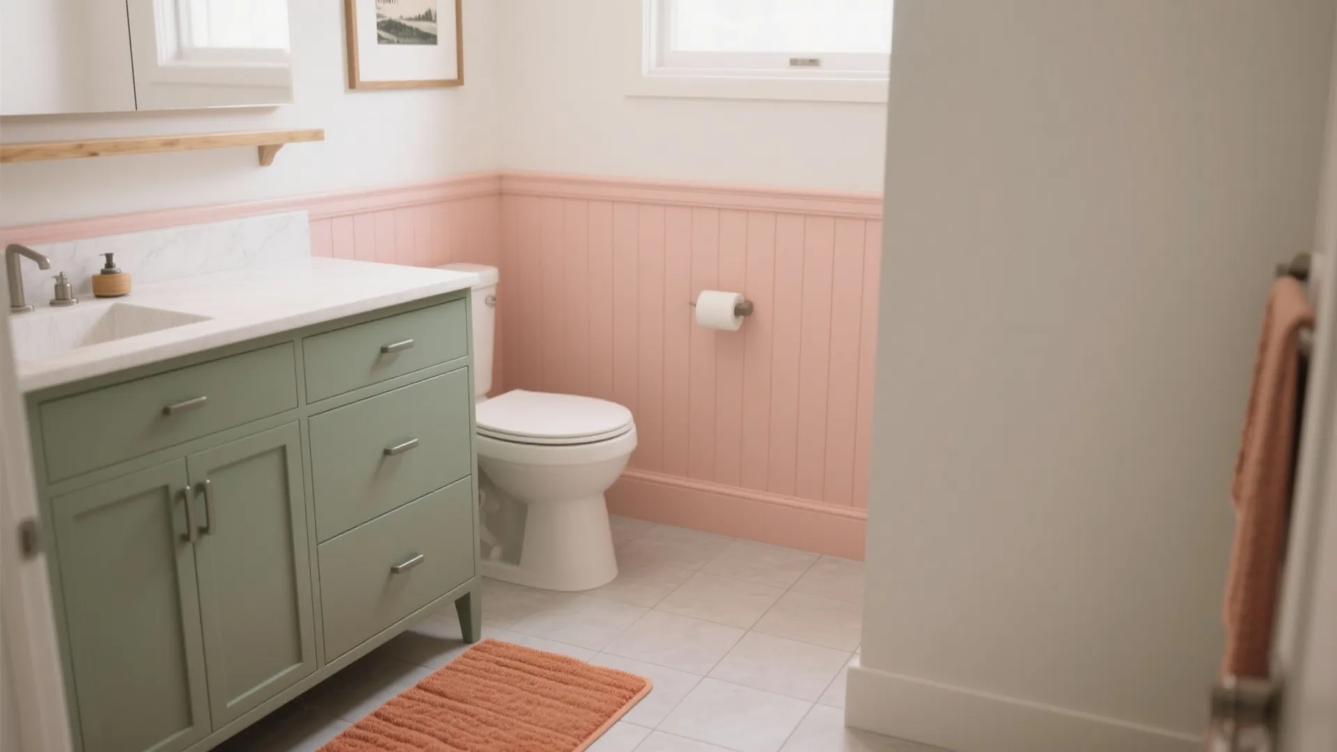 Soft Color-Blocking With Durable Finishes