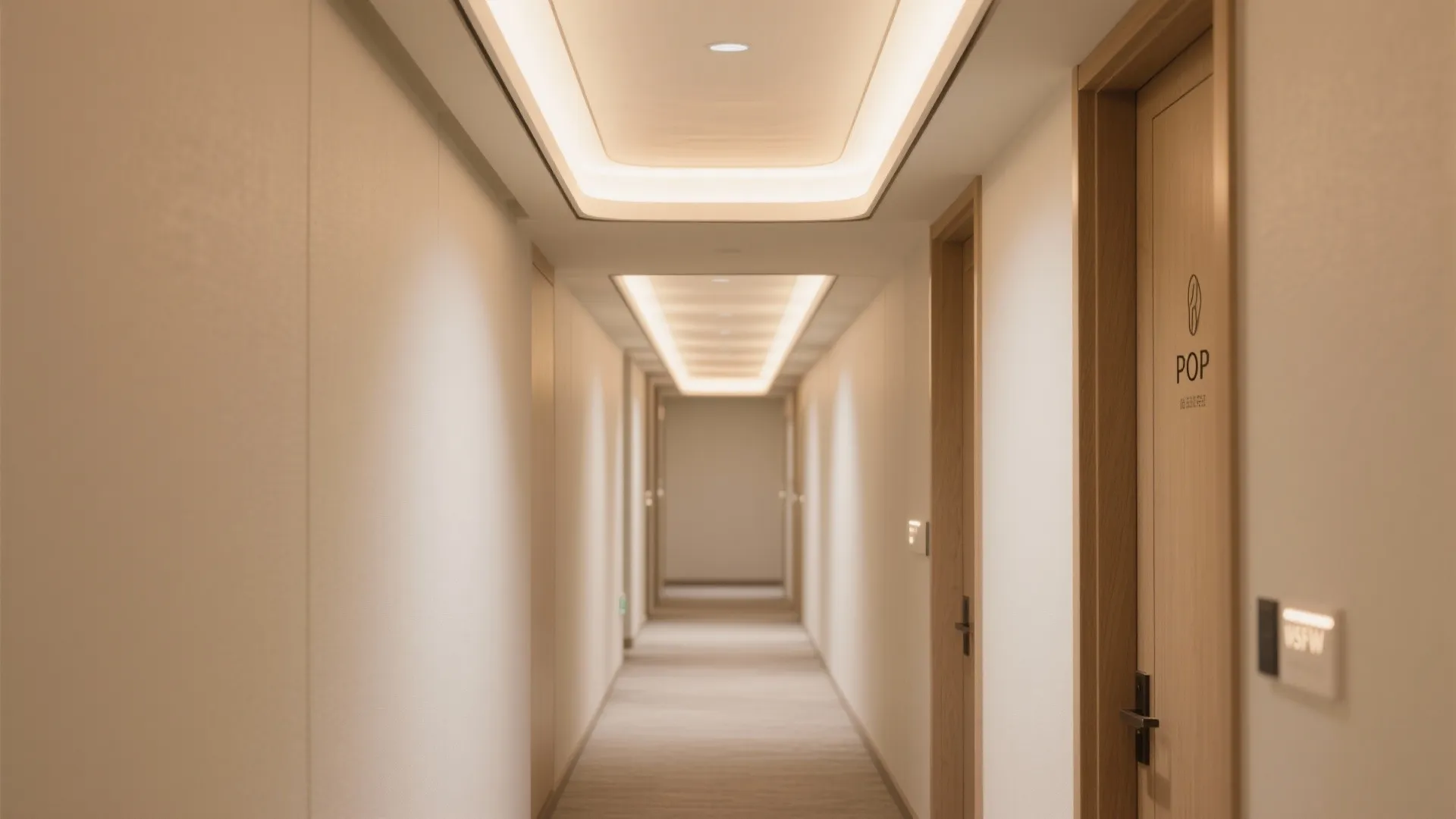 Soft Cove Ceiling with Hidden LED Glow