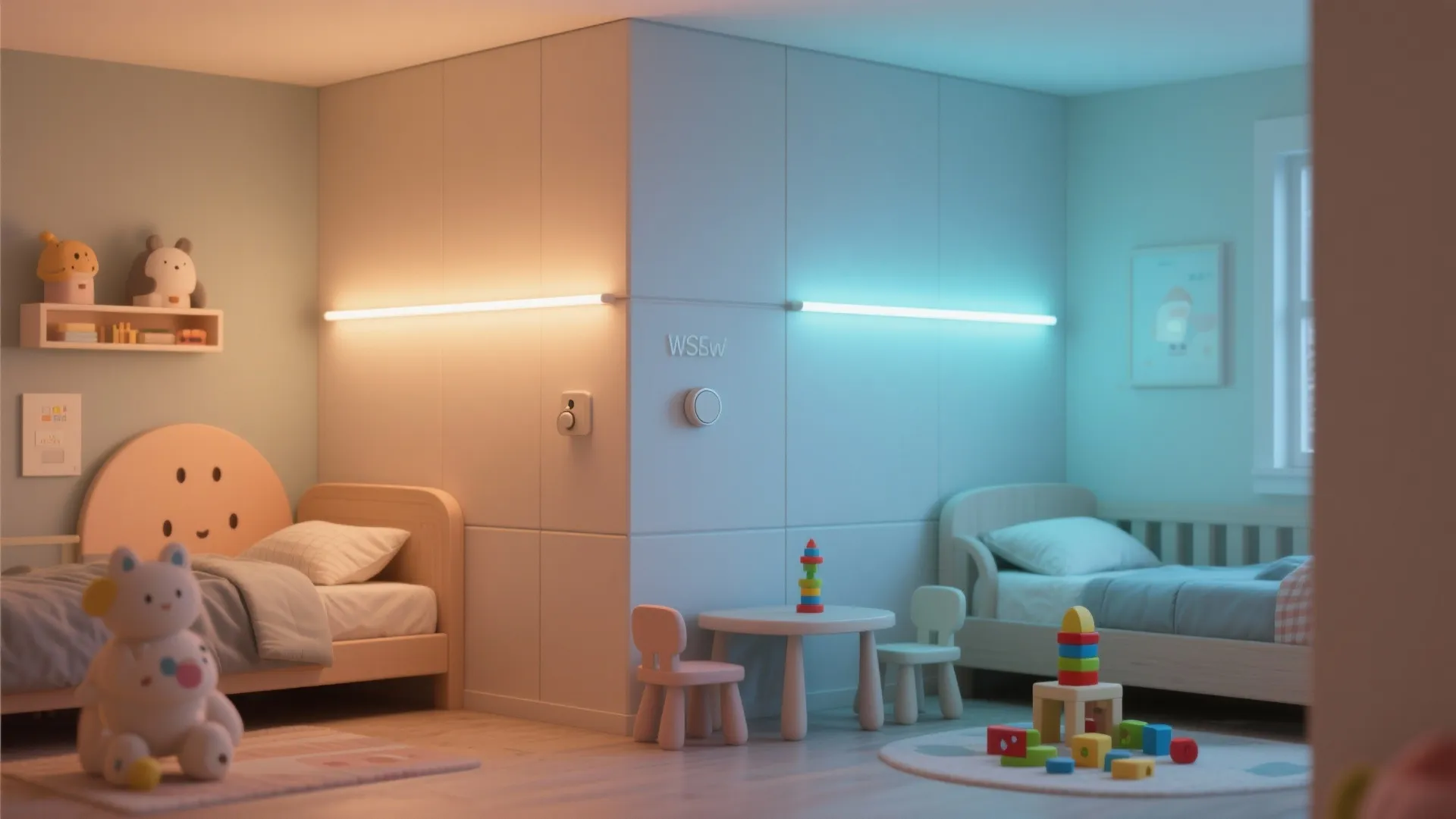 2. Soft dimmable panels