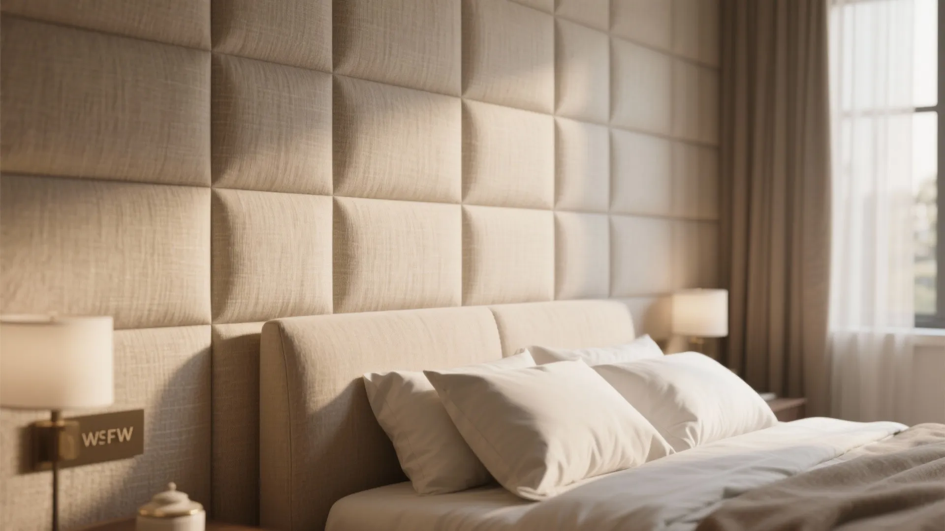 1. Soft Fabric Wall Panels