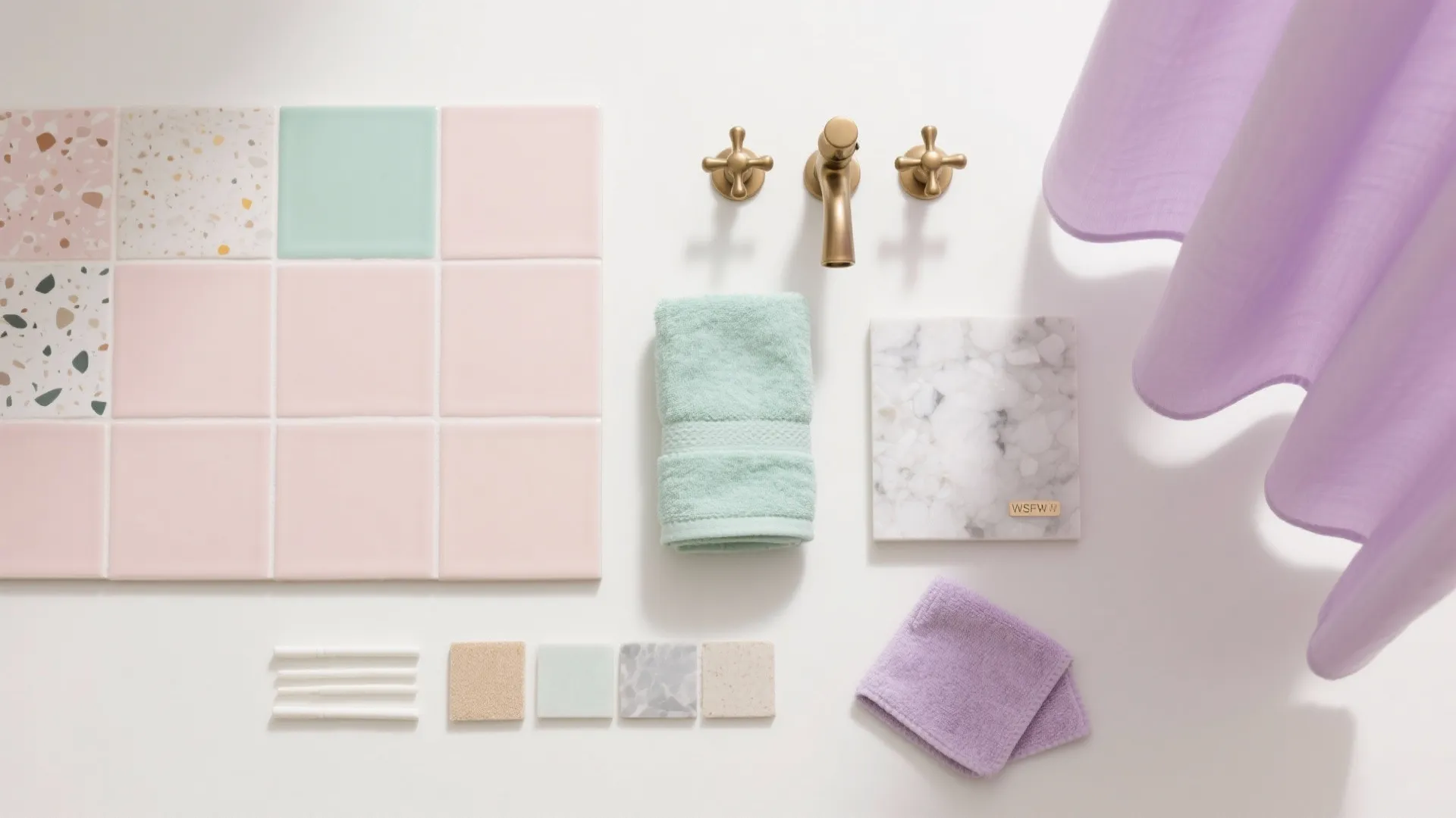 Soft palettes with layered texture