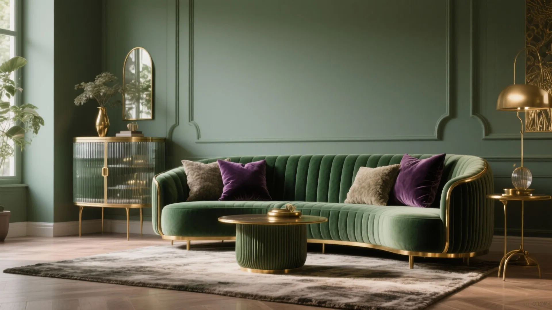 4. Soft Glam Deco Revival