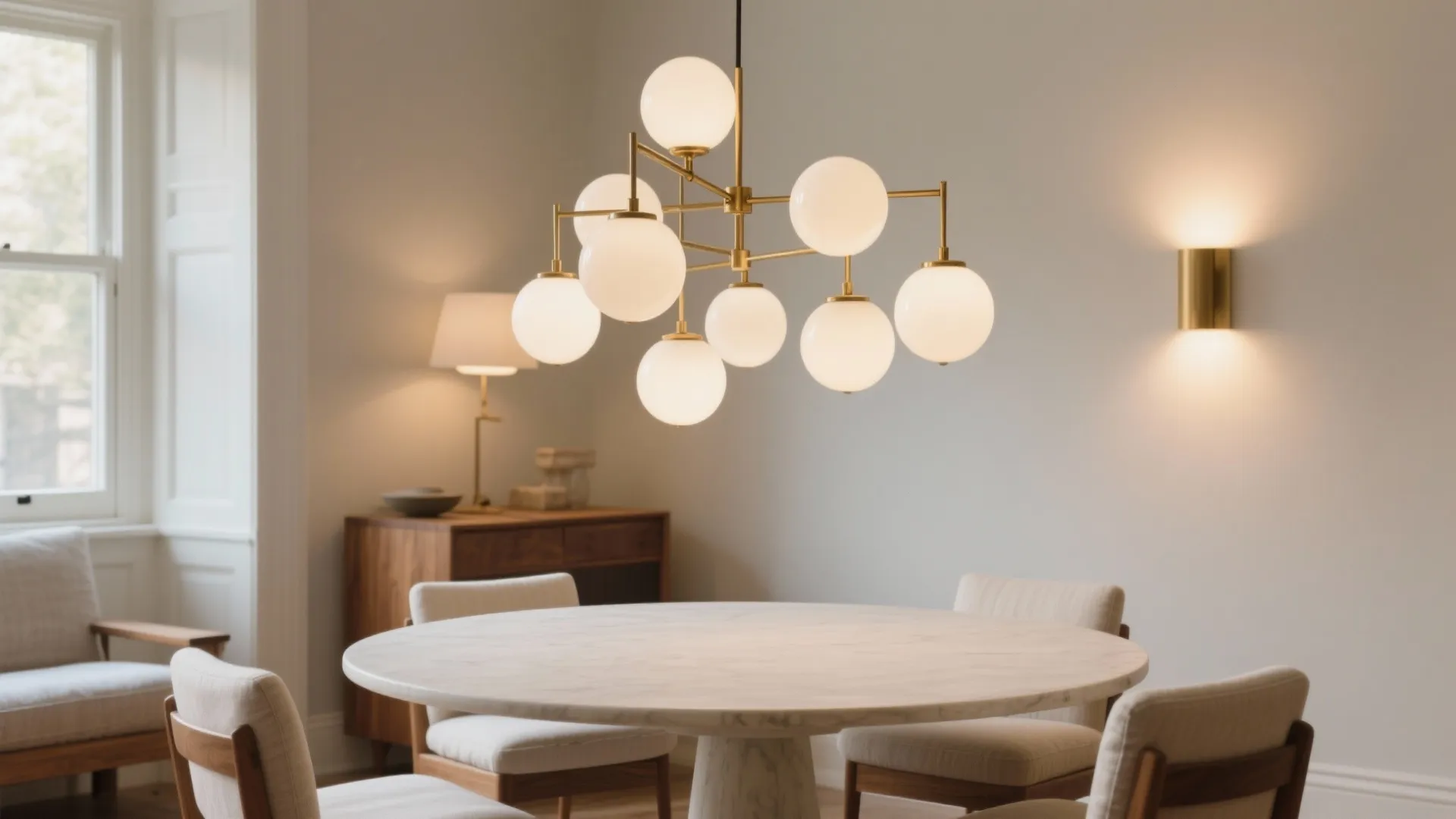 Soft-Glow Globes for Warm, Unfussy Dining