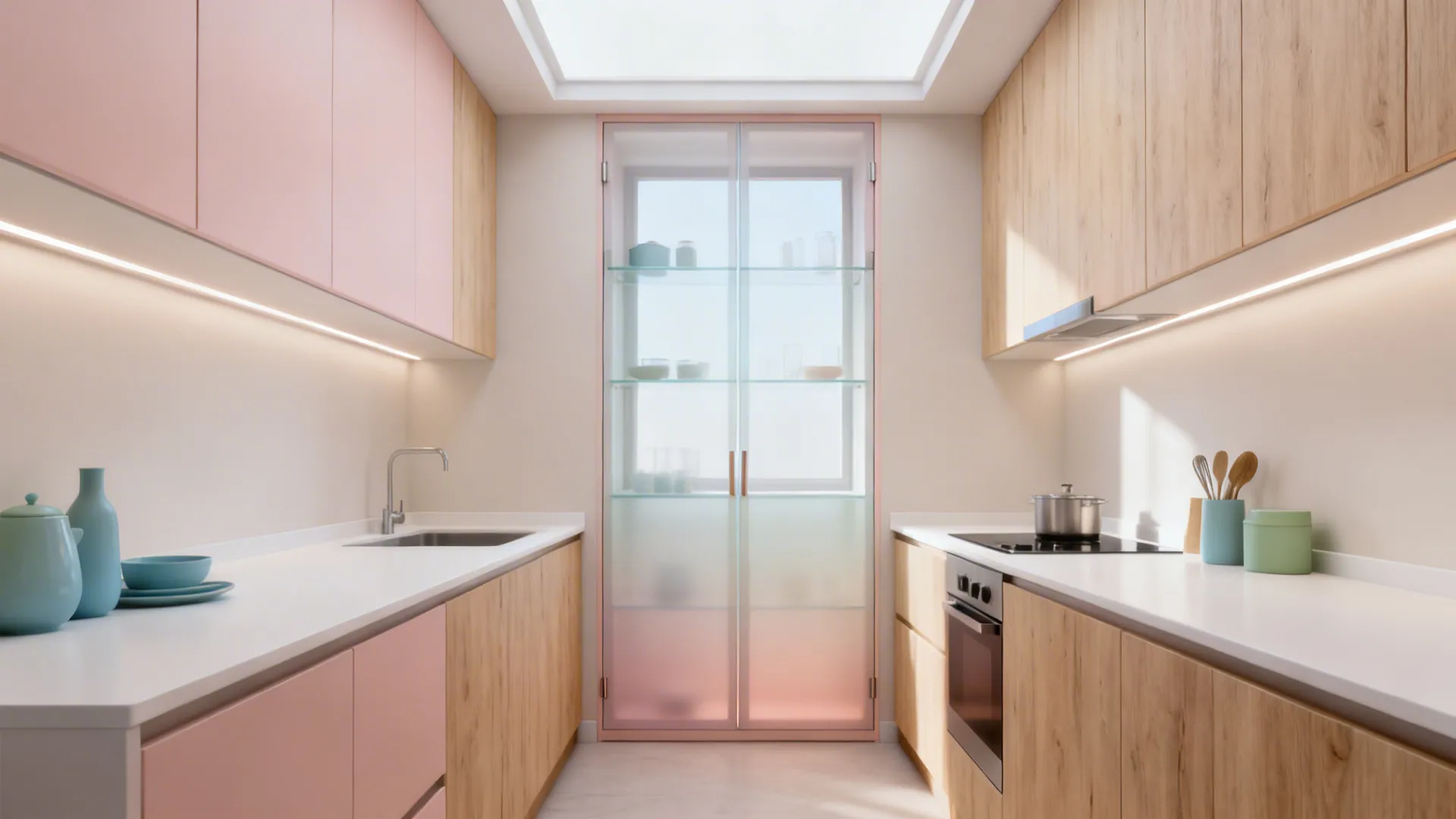 Soft Gradient Glass for Calm Brightness