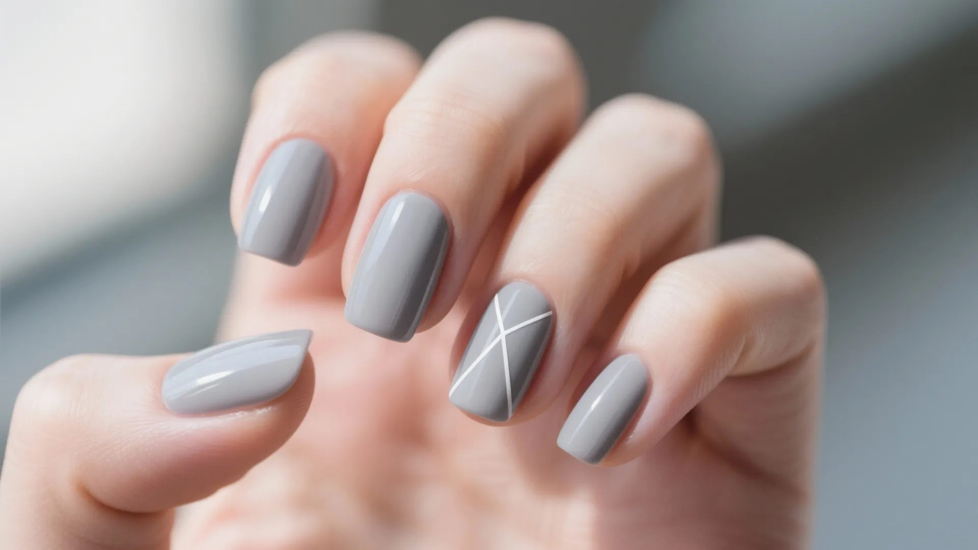 3. Soft Gray Elegance