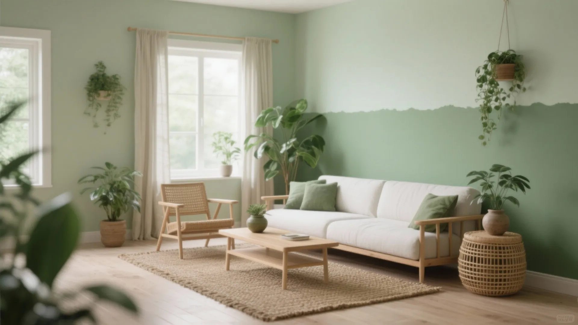 Nature-Inspired Greens: Tranquil Dawn & Gentle Sage