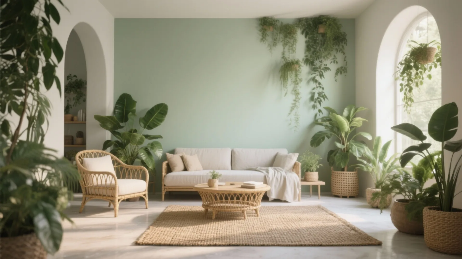2. Soft Greens: Calm with Character