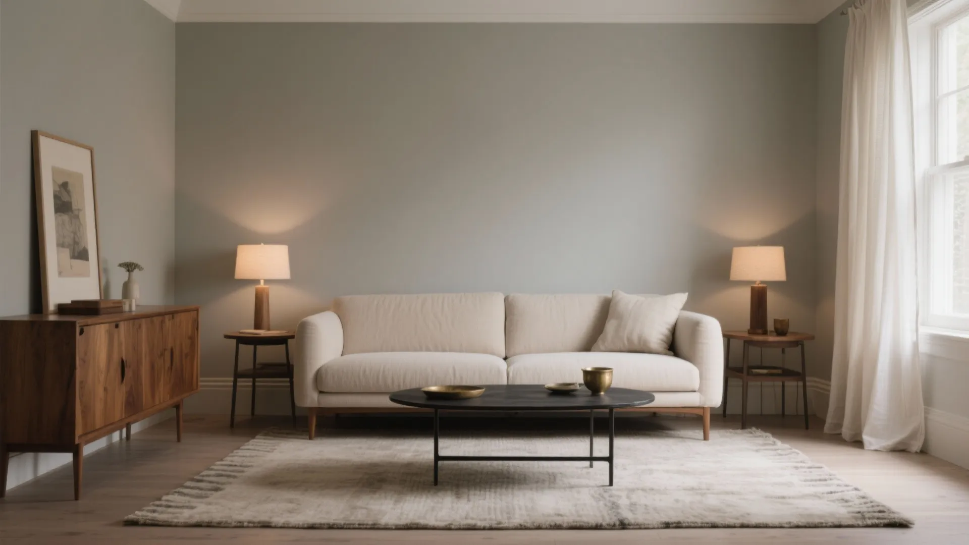 Soft Greige Walls for Versatile Comfort