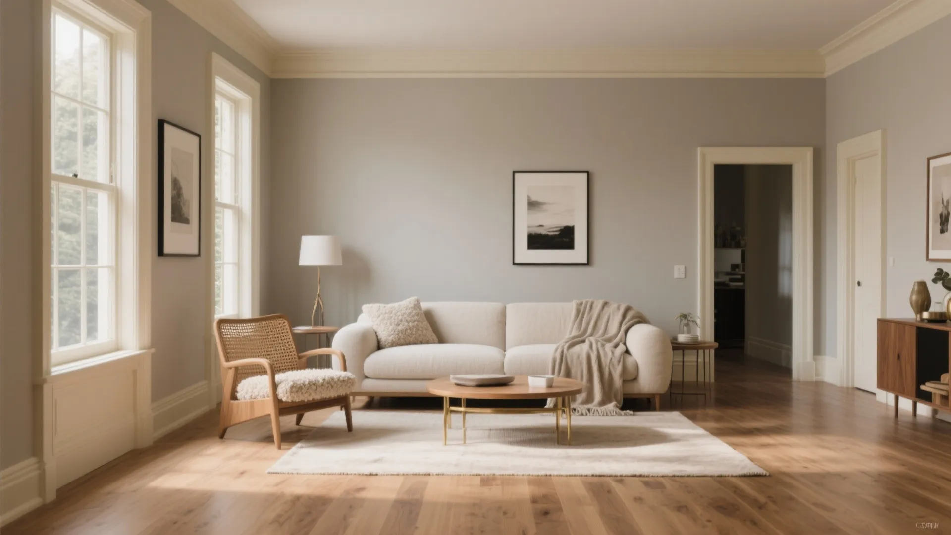 Soft Greige and Warm Whites