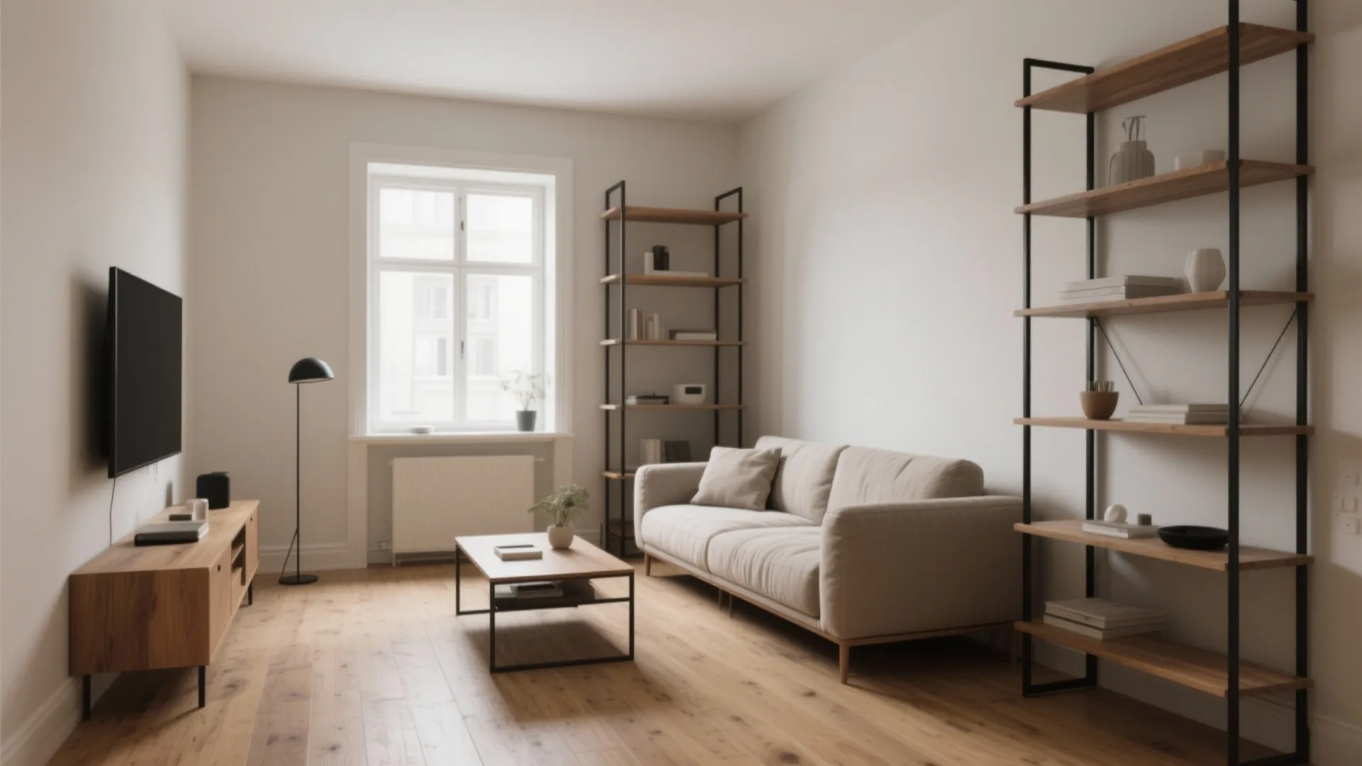 Soft Greige Walls for Effortless Versatility